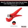 image:imageRIDGID 23488 Model PC1250 Single Stroke Plastic Pipe and Tubing Cutter 18inch to 158inch Pipe CutterSmall