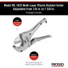 image:imageRIDGID 23498 Model RC1625 Aluminum Ratchet Action 18 to 158 Plastic Pipe And Tubing Cutter Silver SmallCutter