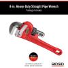 image:imageRIDGID 31000 Model 6 HeavyDuty Plumbing Straight 6 Pipe Wrench Red Made in the USA