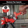 image:imageRIDGID 31010 Model 10 HeavyDuty Straight Pipe Wrench 10inch Plumbing Wrench Red Black 250mm 10in10