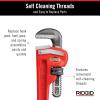 image:imageRIDGID 31010 Model 10 HeavyDuty Straight Pipe Wrench 10inch Plumbing Wrench Red Black 250mm 10in12
