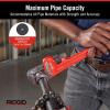 image:imageRIDGID 31010 Model 10 HeavyDuty Straight Pipe Wrench 10inch Plumbing Wrench Red Black 250mm 10in12