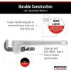 image:imageRIDGID 31100 Model 818 Aluminum Straight Pipe Wrench 18inch Plumbing Wrench18