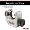 image:imageRIDGID 32975 Model 103 Close Quarters Compact Tubing Cutter for 18 to 58 Copper Aluminum Brass and Plastic Mini Tubing Cutter for Tight Cutting JobsSmall