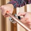 image:imageRIDGID 32975 Model 103 Close Quarters Compact Tubing Cutter for 18 to 58 Copper Aluminum Brass and Plastic Mini Tubing Cutter for Tight Cutting JobsSmall