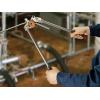 image:imageRIDGID 38048 Model 608 HeavyDuty Stainless Steel Pipe and Tubing Bender 12 Pipe Bender with Extra Long Handles Black Red SilverBender