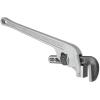 image:imageRIDGID 90127 E924 24 Aluminum End Pipe Wrench with 3 Pipe Capacity 40 Lighter Aluminum End Plumbing Wrench with Angled Handle
