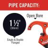 image:imageRidgid  41608 RIDGID PTEC 30000 Tubular Tailpiece Extension Cutter 114 RedNo Size