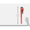image:imageRidgid 31035 model 36 HeavyDuty Straight Pipe Wrench 36 Plumbing Wrench24
