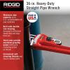 image:imageRidgid 31035 model 36 HeavyDuty Straight Pipe Wrench 36 Plumbing Wrench36