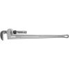 image:imageRIDGID 31115 Model 848 48 Aluminum Straight Pipe Wrench with 6 Pipe Capacity 40 Lighter Aluminum Straight Plumbing Wrench with IBeam Handle