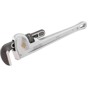 image:imageRIDGID 31100 Model 818 Aluminum Straight Pipe Wrench 18inch Plumbing Wrench36