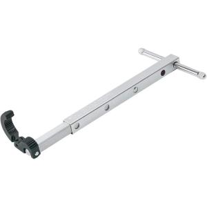 image:imageRIDGID 31175 Model 1017 Fold Over Basin Adjustable 10 To 17 Pipe Wrench Silver Made In The USA