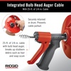 image:imageRidgid 57043 POWER SPIN Power Spinner Drain CleanerPower Spin  Red