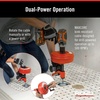 image:imageRidgid 57043 POWER SPIN Power Spinner Drain CleanerPower Spin  Red