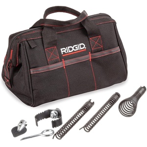 image:imageRIDGID 61625 A61 Standard Equipment Tool Kit for K60SE and K60SP Sectional Machines with Augers Cutters and Toolbox Steel